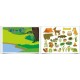 Joan Miro - Reusable Sticker Pad (Animal World)
